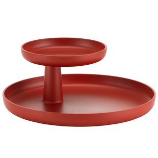 Vitra Rotary Tray Dienblad Etagere Dark Brick