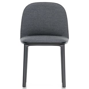 Vitra Softshell Side Stoel Antraciet Stofsoort Dumet 08