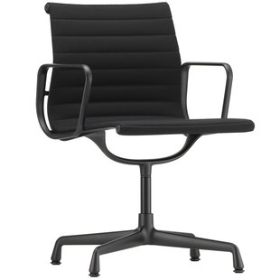 Vitra Aluminium Chair EA 104 Bureaustoel Zwart Onderstel Hopsak 66