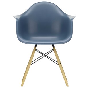 Vitra Eames DAW Stoel Essen Onderstel Sea Blue