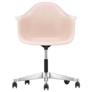 Vitra Eames PACC Stoel Draaibaar Met Wielen Zacht Rose