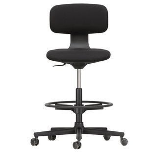 Vitra Rookie Bureaustoel High F30 Zwart