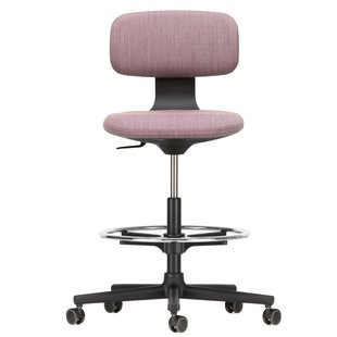 Vitra Rookie Bureaustoel High F80 Aubergine