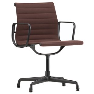 Vitra Aluminium Chair EA 104 Bureaustoel Zwart Onderstel Hopsak 76