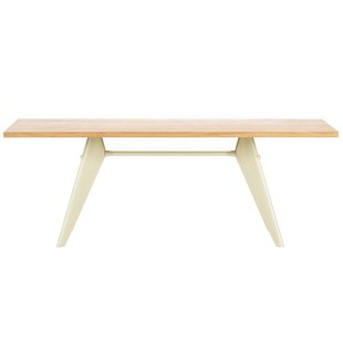 Vitra EM Table Tafel 200x90 Massief Eiken Ecru
