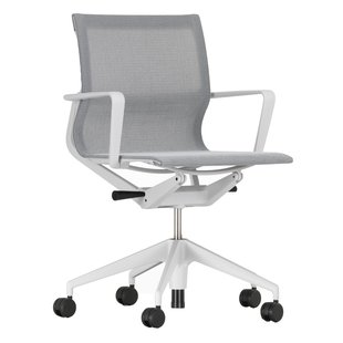 Vitra Physix Bureaustoel Soft Grey Onderstel Fleecenet Softgrey Vitra Physix Bureaustoel Soft Grey Onderstel Fleecenet Softgrey