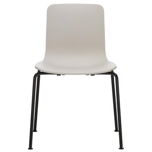Vitra HAL RE Stoel Basic Dark Onderstel Warm Grey