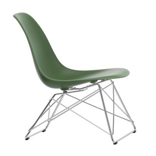 Vitra Eames LSR Fauteuil Verchroomd Onderstel Forest