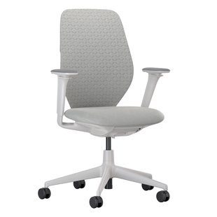 Vitra ACX Soft 3D Bureaustoel Grijs Onderstel Stone Grey