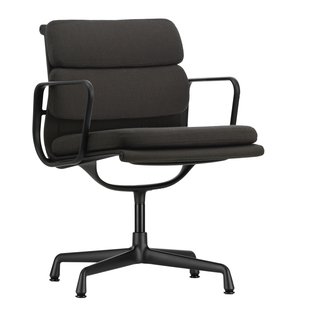 Vitra Aluminium Chair EA 208 Fauteuil Zwart Track 22