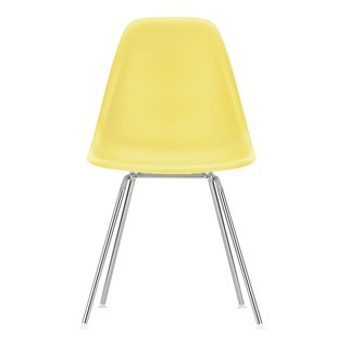 Vitra Eames DSX Stoel Verchroomd Onderstel Citron