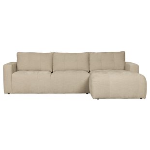 Vtwonen Bar 3-zits Bank Met Chaise Longue Rechts Zand