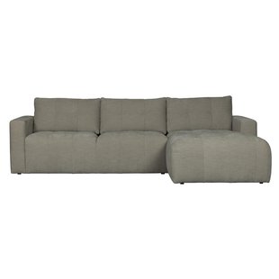 Vtwonen Bar 3-zits Bank Met Chaise Longue Rechts Warm Grijs