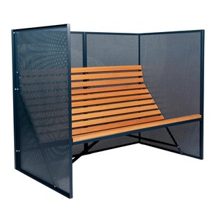 Weltevree Patiobench High Tuinbank Grey Blue