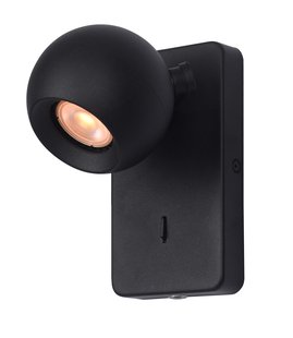 Artdelight Bolero - wandlamp - 9 x 16 x 12,7 cm - zwart