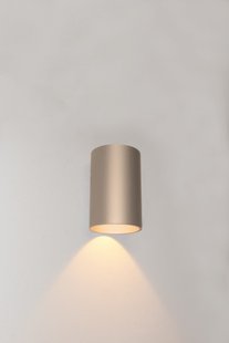 Artdelight Brody - wandlamp - Ø 7,2 x 11 cm - 4W LED incl. - IP54 -  champagne