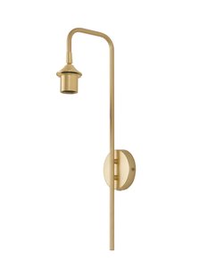 Artdelight Dajano - wandlamp - 15,5 x 54 cm - mat goud