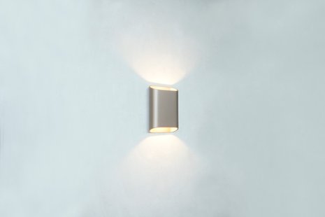 Artdelight Diaz Small - wandverlichting - 4 x 10 x 15 cm - 2 x 3W LED incl. - IP54 - champagne