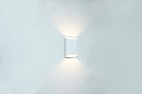 Artdelight Diaz Small - wandverlichting - 4 x 10 x 15 cm - 2 x 3W LED incl. - IP54 - wit