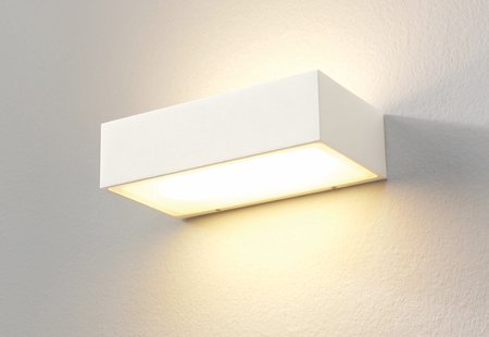 Artdelight Eindhoven150 - buiten wandverlichting - 18,2 x 10 x 5 cm - 2 x 8W dimbare LED incl. - IP54 - wit