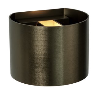 Artdelight Gyro - wandlamp - 9,7 x 13 x 11,2 cm - licht brons