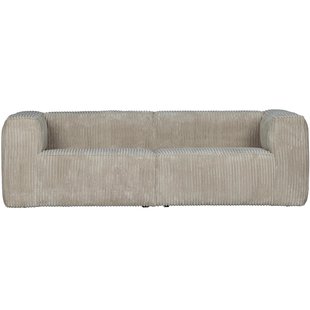 WOOOD Bean 3,5-zits Bank Rib Natural