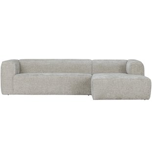 WOOOD Bean Bank Met Chaise Longue Rechts Grove Melange Natural