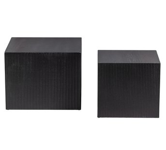 WOOOD Sanne Bijzettafel Set Van 2