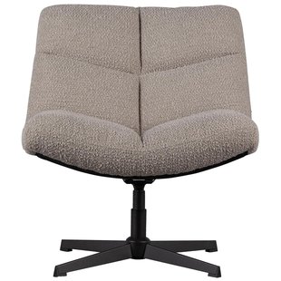 WOOOD Vinny Fauteuil Boucl&eacute; Zand