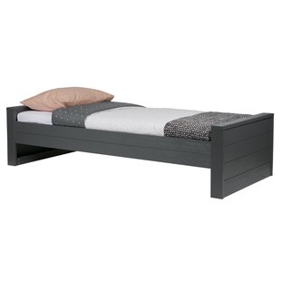 WOOOD Dennis Bed 90x200 Steel Grey