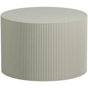 WOOOD Sanne Bijzettafel&Oslash;60 Beige