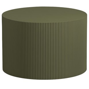 WOOOD Sanne Bijzettafel&Oslash;60 Militair Groen