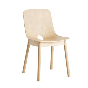Woud Mono Eetkamerstoel White Pigmented Oak