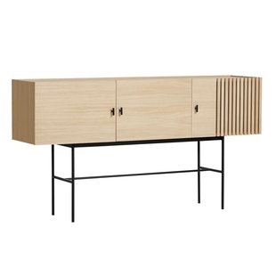 Woud Array Dressoir 180 White Pigmented Oak Veneer