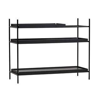 Woud Tray Shelf Stellingkast Low Style 2