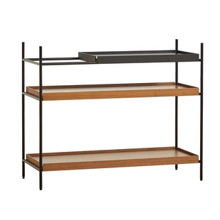 Woud Tray Shelf Stellingkast Low Style 6