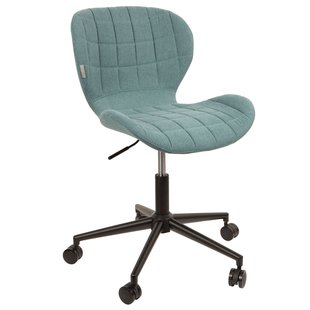 Zuiver OMG Office Bureaustoel Zwart/blauw