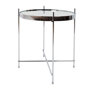 Zuiver Cupid Bijzettafel Zilver 43x43