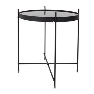 Zuiver Cupid Bijzettafel Zwart 43x43