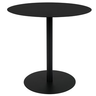 Zuiver Snow Bijzettafel&Oslash;35 Zwart