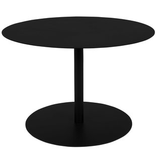 Zuiver Snow Bijzettafel&Oslash;60 Zwart