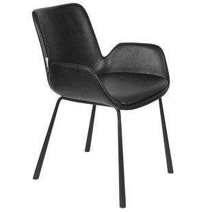 Zuiver Brit Eetkamerstoel LL Zwart