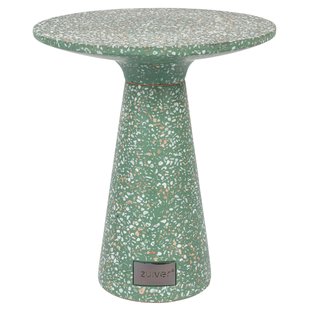Zuiver Victoria Bijzettafel Terrazzo Groen