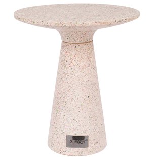 Zuiver Victoria Bijzettafel Terrazzo Roze