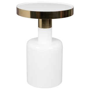 Zuiver Glam Bijzettafel Wit