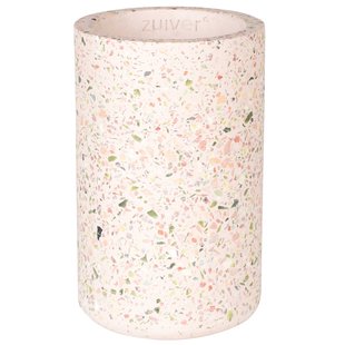 Zuiver Fajen Terrazzo Vaas Roze