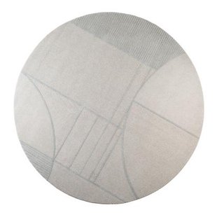 Zuiver Bliss Vloerkleed 240 Rond Grijsblauw