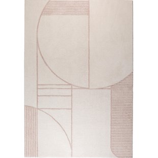 Zuiver Bliss Vloerkleed 160x230 Naturel Roze