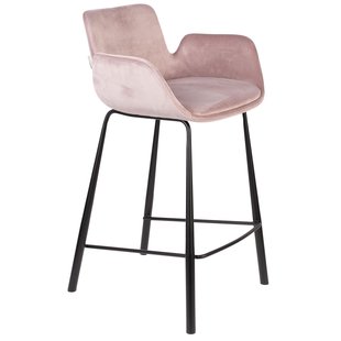 Zuiver Brit Barkruk Roze