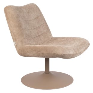 Zuiver Bubba Fauteuil Draaifauteuil Beige